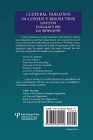 Cultural Variation in Conflict Resolution