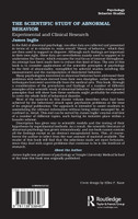 Scientific Study of Abnormal Behavior