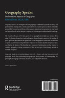 Geography Speaks: Performative Aspects of Geography