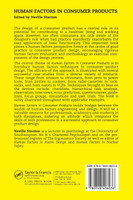 Human Factors In Consumer Products
