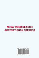 Mega Word Search Activity Book for Kids by Abe Robson (Hardcover)