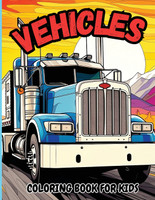Vehicle Coloring Book for Kids by Tobba (Paperback)