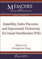 Instability, Index Theorem, and Exponential Trichotomy for Linear Hamiltonian PDEs