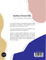 Le Cachet d'onyx by Jules Barbey d'Aurevilly (Paperback)