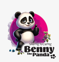 Benny the Panda - Sharing is Caring by Typeo Foundry (Hardcover)