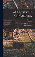 Altindische Grammatik; Volume 1 by Albert Debrunner (Hardcover)