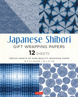 Japanese Shibori Gift Wrapping Papers 12 Sheets