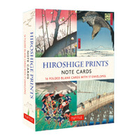 Hiroshige Prints, 16 Note Cards