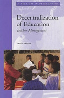 Decentralization of Education Teacher Management