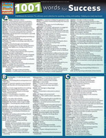 1001 Words For Success