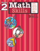 Math Skills: Grade 2 (Flash Kids Harcourt Family Learning)