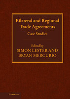 Bilateral and Regional Trade Agreements