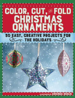 Color, Cut, and Fold Christmas Ornaments