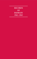 Records of Bahrain 1961-1965 5 Volume Hardback Set