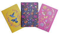 Pollinators Sewn Notebook Collection (Set of 3)