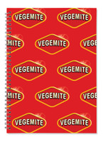Vegemite A4 Spiral Notepad