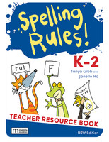 Spelling Rules! K-2 NSW Teacher Book + Digital Download
