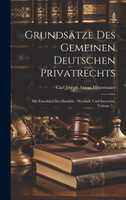 Grundsätze Des Gemeinen Deutschen Privatrechts