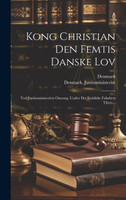 Kong Christian Den Femtis Danske Lov