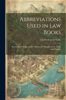 Abbreviations Used in Law Books