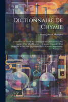 Dictionnaire De Chymie