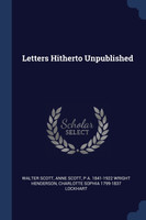 Letters Hitherto Unpublished