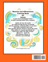 Mantras and Affirmations Coloring Book for Ariens