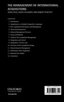 The Management of International Acquisitions