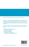 Horticulture - New Technologies and Applications
