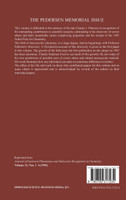 The Pedersen Memorial Issue