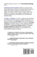 Interpreting the New Testament