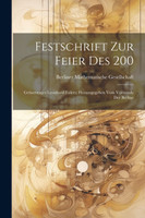 Festschrift zur Feier des 200