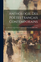 Anthologie Des Poètes Français Contemporains
