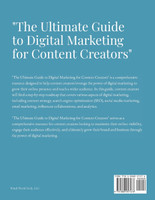 The Ultimate Guide to Digital Marketing for Content Creators