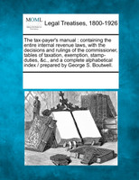 The tax-payer's manual