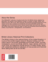 Articles on mining and geology reprinted from periodicals.