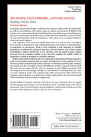 Memory, Metaphors, and Meaning