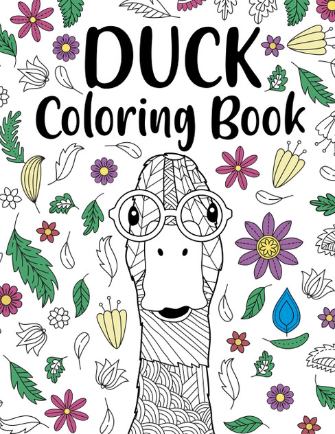 Duck Coloring Book Duck Coloring Book