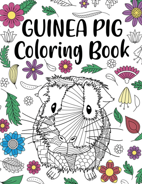 Guinea Pig Coloring Book Guinea Pig Coloring Book