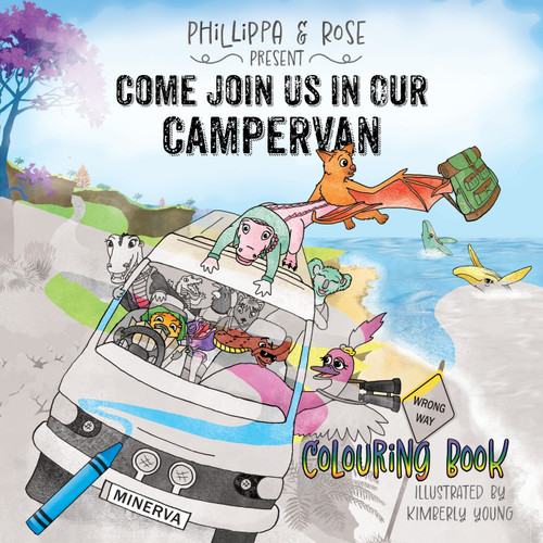 Come Join Us In Our Campervan- Colouring Edition Come Join Us In Our Campervan- Colouring Edition