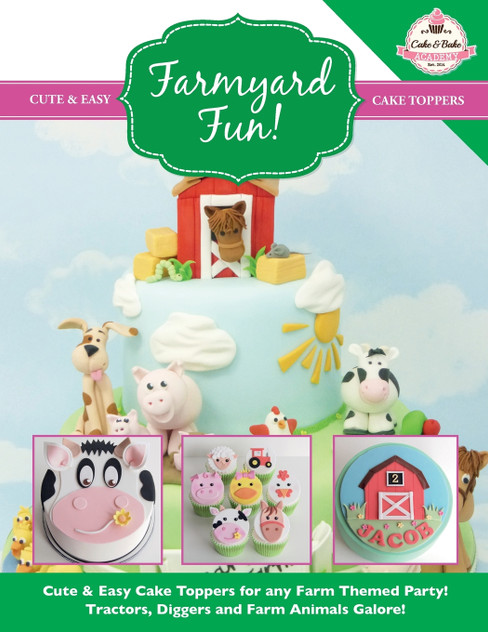 Farmyard Fun! Cute & Easy Cake Toppers for any Farm Themed Party! Farmyard Fun! Cute & Easy Cake Toppers for any Farm Themed Party!