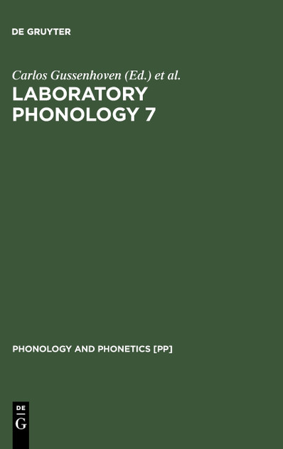 Laboratory Phonology 7