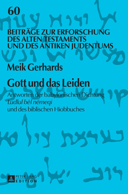 Gott und das Leiden Gott und das Leiden