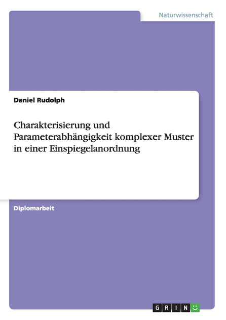 Charakterisierung und Parameterabhängigkeit komplexer Muster in einer Einspiegelanordnung