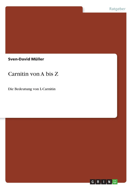 Carnitin von A bis Z Carnitin von A bis Z