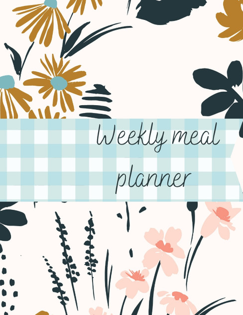 Weekly meal planner Weekly meal planner