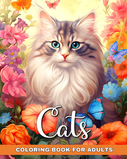 Cats Coloring Book for Adults Cats Coloring Book for Adults