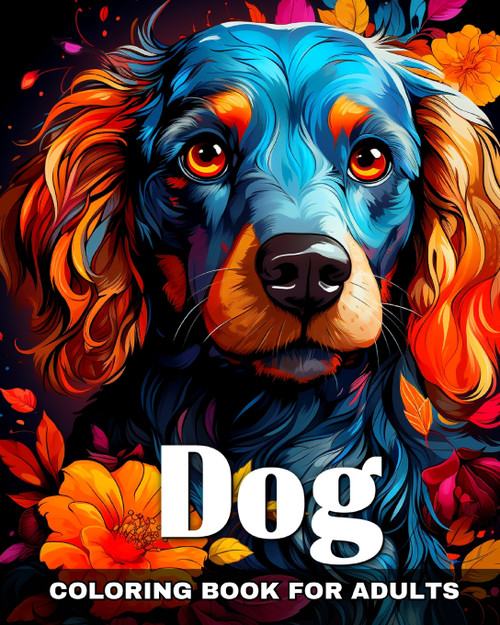Dog Coloring Book for Adults Dog Coloring Book for Adults