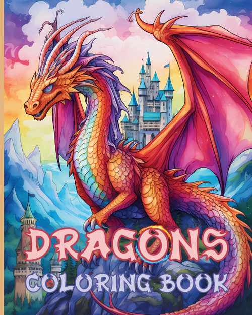 Dragon Coloring Book Dragon Coloring Book
