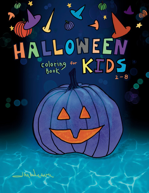 Halloween Coloring Book For Kids 2-8 Halloween Coloring Book For Kids 2-8